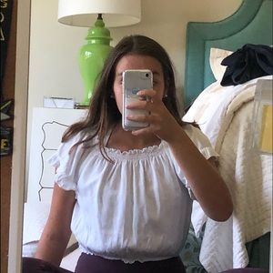 Brandy Melville white blouse